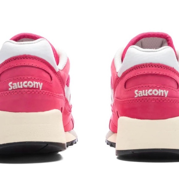 Saucony Shadow 6000 Red/Pink and White Sneakers 7.5W/6M BNIB - Picture 3 of 6